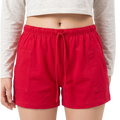 Woman Hot Shorts Red