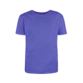 Kids T- Shirt Short Sleeve Plain Purple