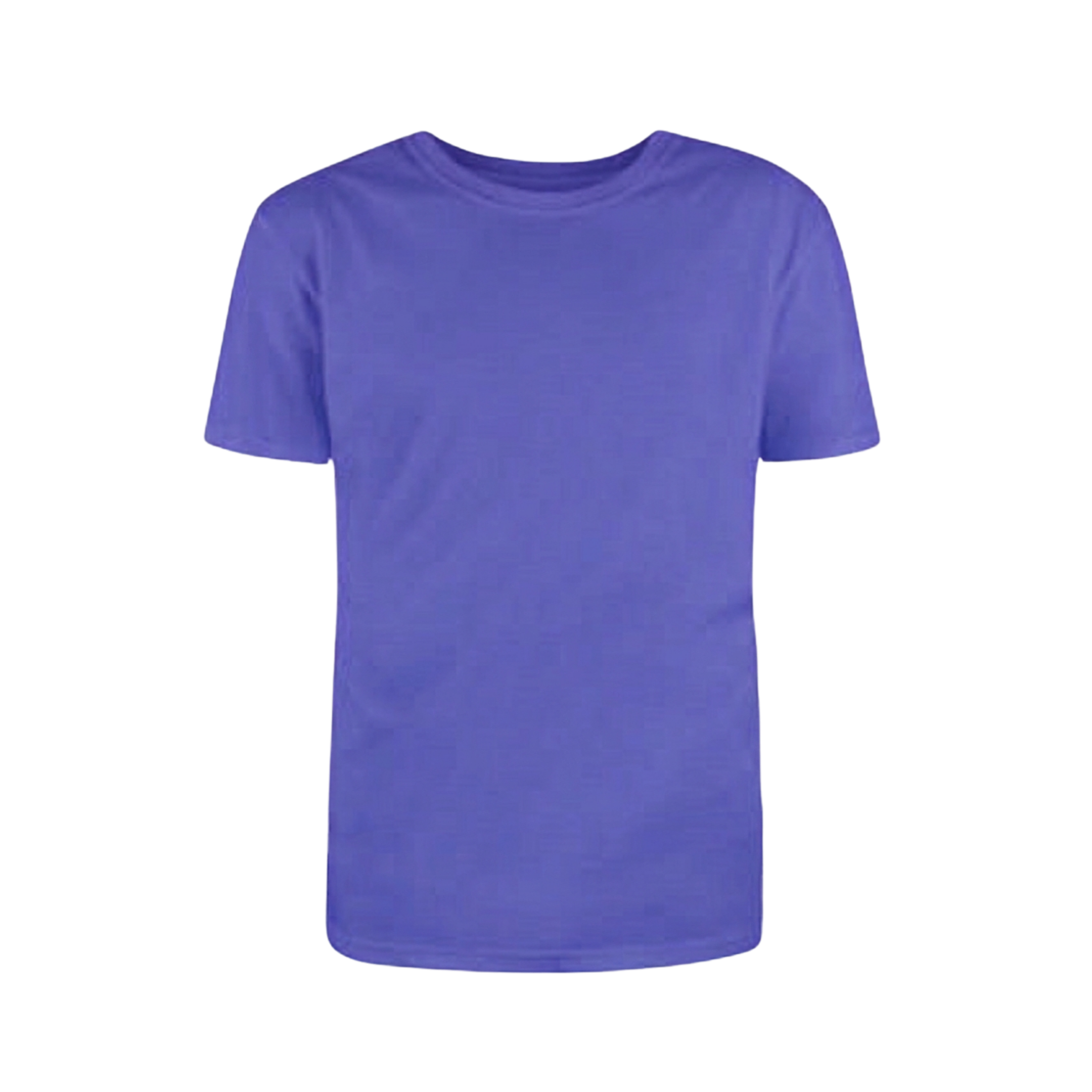 Kids T- Shirt Short Sleeve Plain Purple