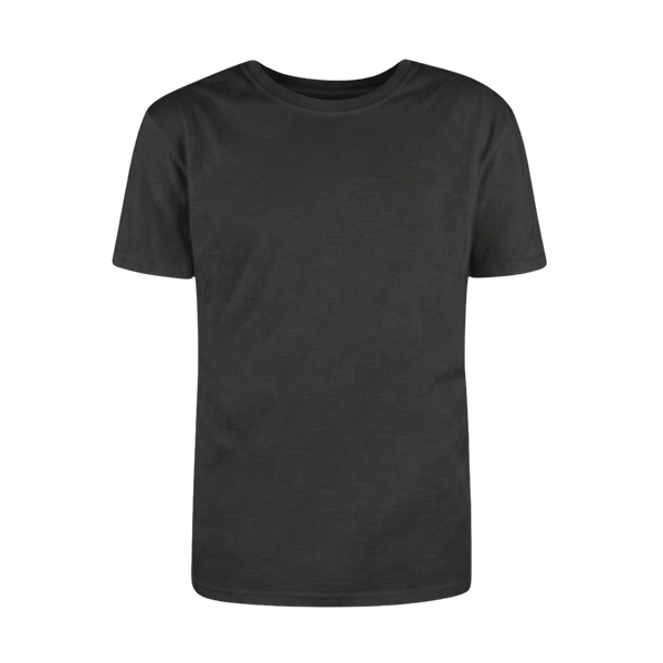 Kids T- Shirt Short Sleeve Plain Grey