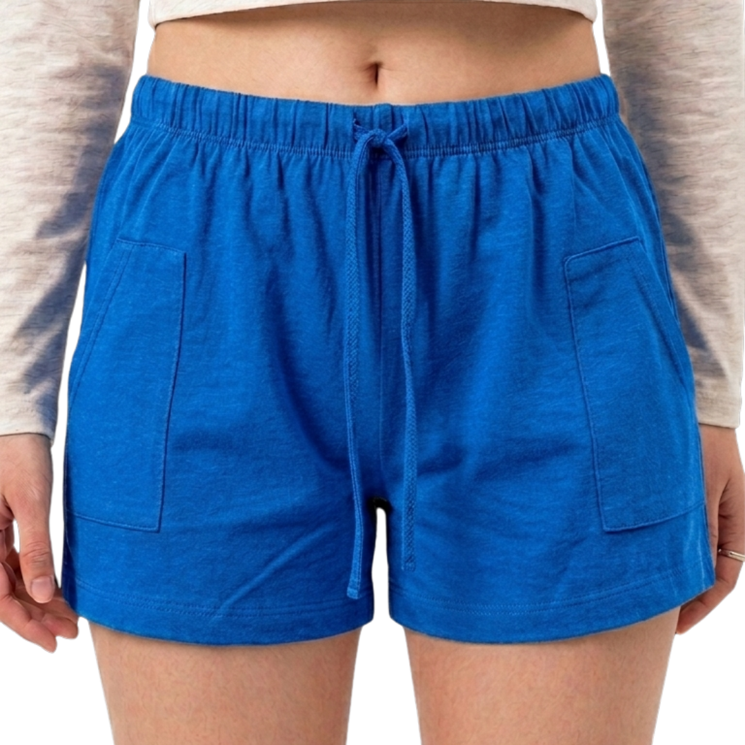 Woman Hot Shorts Light Blue