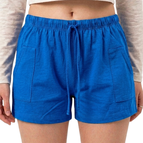 Woman Hot Shorts Light Blue